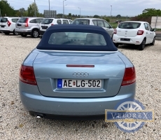 AUDI A4 CABRIO 3.0 TDI DPF quattro S LINE-HIBÁTLAN TETŐ-KÉZIVÁLTÓS!!!